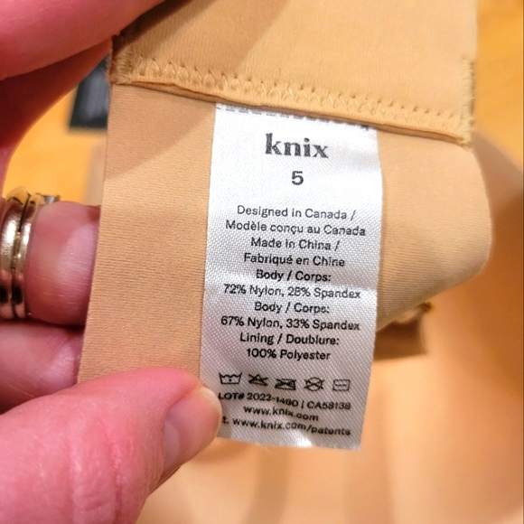 Knix Wingwoman Contour Wireless Bra Color Sand Size 5 New - Picture 14 of 14